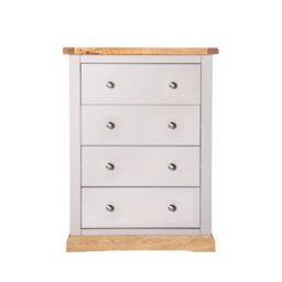 Cabinet Bits Bomporto 4 Drawer Chest Of Drawers Chrome Knob - thumbnail 1
