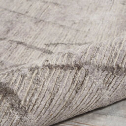 Grey Wool Luxurious Plain Easy To Clean Handmade Dining Room Bedroom And Living Room Rug -297Cm X 419Cm - thumbnail 7