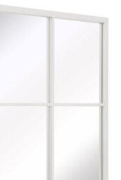 Mirroroutlet The Fenestra White Modern Window Leaner / Wall Mirror 200Cm X 80Cm - thumbnail 6