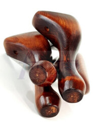 L&F Queen Anne Wooden Legs 200mm High Set Of 4 Mahogany Wash Furniture Feet Settee Chairs  Sofas Footstools (Self Fixed) - thumbnail 6