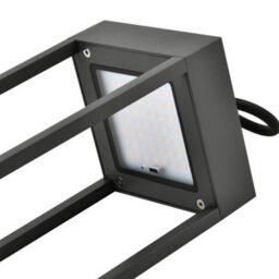 Harper Living Portable Led Outdoor Light, Rechargeable Battery, Ip54, Dimmable, Dark Grey Finish - thumbnail 2