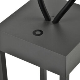 Harper Living Portable Led Outdoor Light, Rechargeable Battery, Ip54, Dimmable, Dark Grey Finish - thumbnail 3