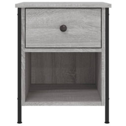Berkfield Bedside Cabinets 2 Pcs Grey Sonoma 40X42X50 Cm Engineered Wood - thumbnail 7