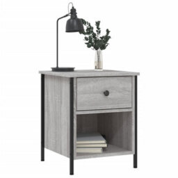 Berkfield Bedside Cabinets 2 Pcs Grey Sonoma 40X42X50 Cm Engineered Wood - thumbnail 4