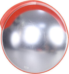 Xample 60Cm Wide Angle Security Road Mirror Curved For Indoor Burglar Outdoor Safurance Roadway Safety Traffic Signal Convex Mirror - thumbnail 6
