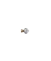 Unknown 28mm Fixed Length Metal Eyelet Curtain Pole Set In Antique Brass - Bella Finial, 290Cm - thumbnail 2