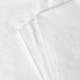 Homescapes White 100% Combed Egyptian Cotton Set Of 2 Face Cloths 700 Gsm - thumbnail 4