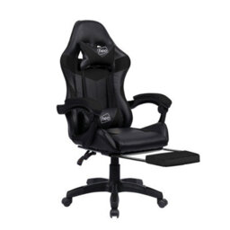 Neo Black Massage Leather Recliner Computer Gaming Office Chair With Footrest - thumbnail 5