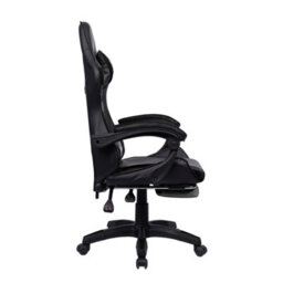 Neo Black Massage Leather Recliner Computer Gaming Office Chair With Footrest - thumbnail 7