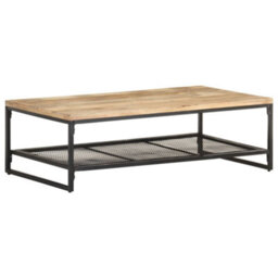 Berkfield Coffee Table 110X60X35 Cm Solid Mango Wood - thumbnail 9