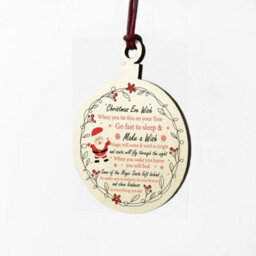 Red Ocean Christmas Gift For Amazing Teacher Wood Christmas Tree Thank You - thumbnail 6