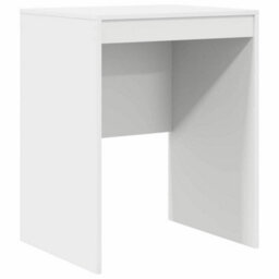 Berkfield Stylish Writing Desk White Engineered Wood 60 X 50 X 76 Cm Durable