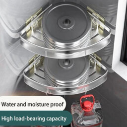 Silver 4Pc Corner Shower Caddy - thumbnail 2