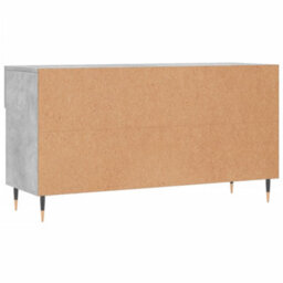 Berkfield Industrial Shoe Bench Concrete Grey 102X35X55 Cm Engineered Wood - thumbnail 8