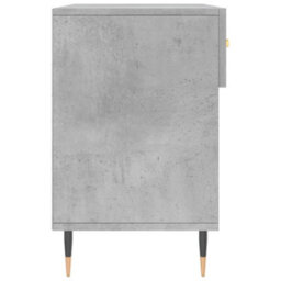 Berkfield Industrial Shoe Bench Concrete Grey 102X35X55 Cm Engineered Wood - thumbnail 7