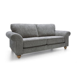 Abakus Direct Ingrid 3 Seater Sofa In Steel Grey - thumbnail 3