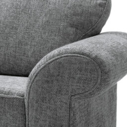 Abakus Direct Ingrid 3 Seater Sofa In Steel Grey - thumbnail 8