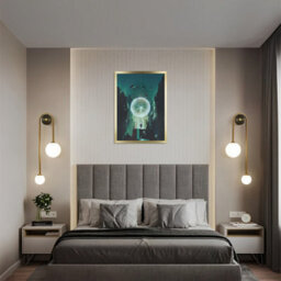 "AK Frames 24X20"" Gold Poster Frame - Modern Picture Frame For Wall Art, Prints And Photos - Durable And Stylish Display Frame" - thumbnail 4