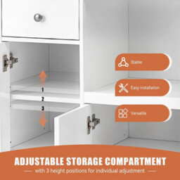 Sideboard With Microwave Shelf Kitchen Island Sideboard Rolling Trolley - thumbnail 3
