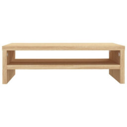 Vidaxl Monitor Stand Sonoma Oak 42X24X13 Cm Engineered Wood Monitor Stands - thumbnail 4