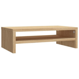 Vidaxl Monitor Stand Sonoma Oak 42X24X13 Cm Engineered Wood Monitor Stands - thumbnail 1