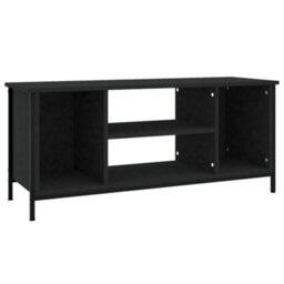 Berkfield Tv Cabinet Black 102X35X45 Cm Engineered Wood - thumbnail 2