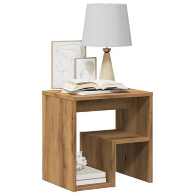 Berkfield Bedside Cabinets 2 Pcs Artisan Oak 40X30X40 Cm Engineered Wood - image 1