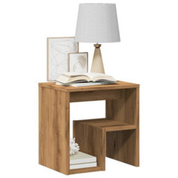 Berkfield Bedside Cabinets 2 Pcs Artisan Oak 40X30X40 Cm Engineered Wood - thumbnail 1