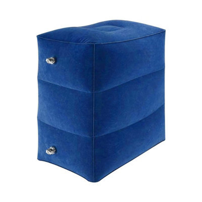 Navy Inflatable Three Layer Footrest Leg Foot Rest - image 1