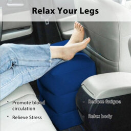 Navy Inflatable Three Layer Footrest Leg Foot Rest - thumbnail 6