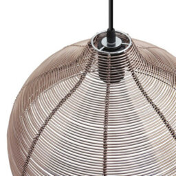 Long Life Lamps Company Modern Copper Cage Ceiling Pendant Light M0182 - thumbnail 5