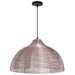 Long Life Lamps Company Modern Copper Cage Ceiling Pendant Light M0182 - thumbnail 4