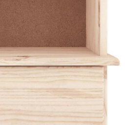 Berkfield Bookcase With Drawers Alta 77X35X186.5 Cm Solid Wood Pine - thumbnail 8