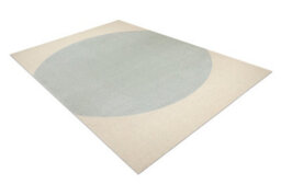 RugsX Flux 461.10.ae500 Wool Carpet Osta - Geometric, Structural, Loft Blue Cream 200X300 Cm - thumbnail 3