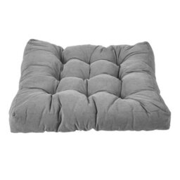 Living And Home Supportive And Comfortable Corduroy Chair Cushion Seat Pad Tatami Cushion Indoor And Outdoor 55Cm W X 55Cm D X 5Cm H Grey - thumbnail 6