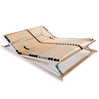 Berkfield Slatted Bed Base With 28 Slats 7 Zones 120X200 Cm