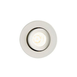 Luminosa Lighting Luminosa Lalo Tilt Led Indoor Recessed Tilt Matt White Paint & Clear Acrylic 4000K - thumbnail 5