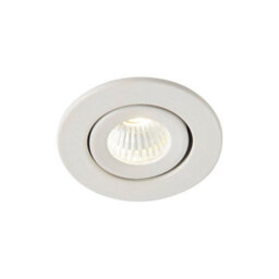 Luminosa Lighting Luminosa Lalo Tilt Led Indoor Recessed Tilt Matt White Paint & Clear Acrylic 4000K - thumbnail 3