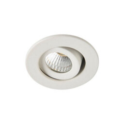 Luminosa Lighting Luminosa Lalo Tilt Led Indoor Recessed Tilt Matt White Paint & Clear Acrylic 4000K - thumbnail 2