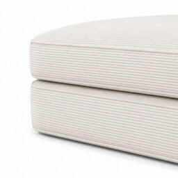 Flex Cream 3 Seater Compressed Sofa Bed Cord Boneless Cloud Couch Foam Pocket Spring - thumbnail 8