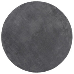 Berkfield Rug Huarte Short Pile Soft And Washable Anthracite Size  80 Cm - thumbnail 2