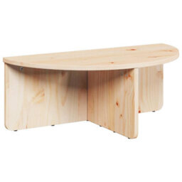 Berkfield Coffee Table 2 Pcs Natural 79 X 39.5 X 40 Cm Solid Pine Wood - thumbnail 7
