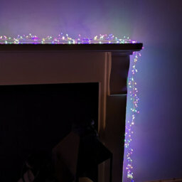 Samuel Alexander 800 Led 5.5M Premier Christmas Indoor Outdoor Wire Cluster Lights With Timer In Multicoloured - thumbnail 3