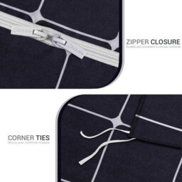 Pamposh Lazzaro King Size Duvet Cover Sets Premium Microfiber King Size Duvet Cover Sets 3Pcs Ultrasoft Hypoallergenic With Zipper Closure - thumbnail 8