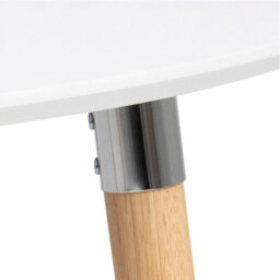 Furniture To Go Belina Oval Dining Table In White & Oak - thumbnail 9