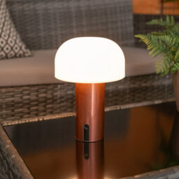 Valuelights Calhoun Copper Touch Table Lamp Portable Usb Rechargeable Indoor/outdoor Light - thumbnail 3