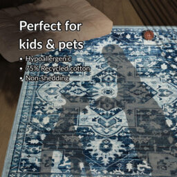 Imperial Rooms Homeware Soft Pile Small Rug Living Room Rugs Anti Slip Doormat Rug Kitchen Rugs Tranquil 40X60Cm - thumbnail 3