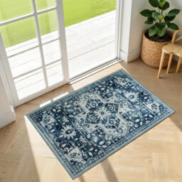 Imperial Rooms Homeware Soft Pile Small Rug Living Room Rugs Anti Slip Doormat Rug Kitchen Rugs Tranquil 40X60Cm - thumbnail 1