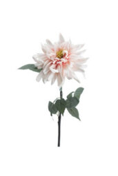 Lush Pink Dahlia Artificial Flower Stem For Elegant Arrangements - thumbnail 3