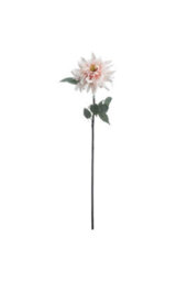 Lush Pink Dahlia Artificial Flower Stem For Elegant Arrangements - thumbnail 4